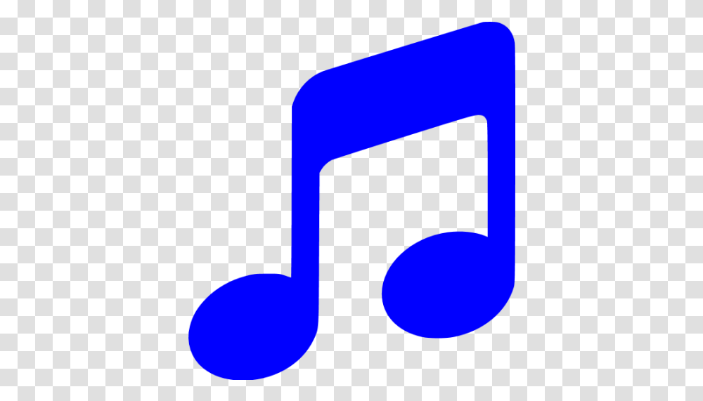 Blue Music 2 Icon Music Note Color Blue, Text, Symbol, Alphabet, Light Transparent Png
