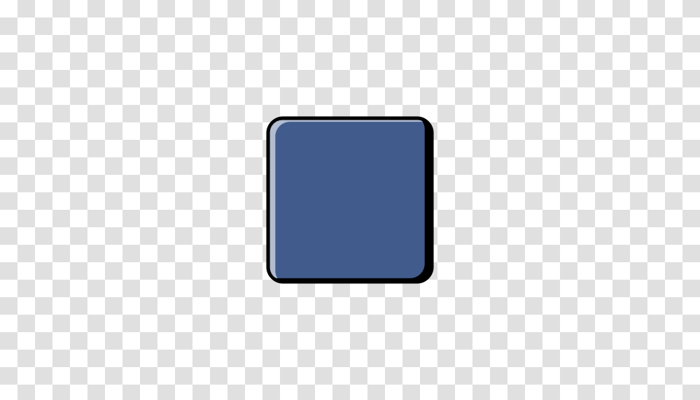 Blue Music Pause Play Square Stop Icon, Computer, Electronics, Hardware, Mat Transparent Png