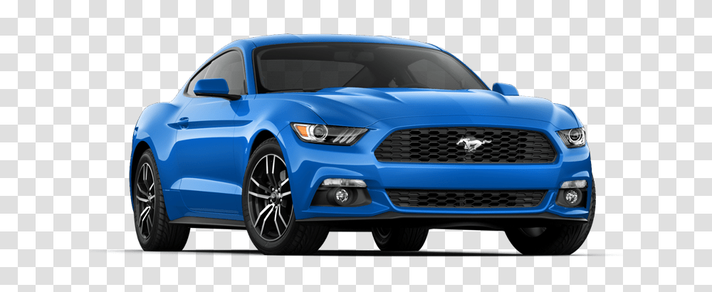 Blue Mustang Clipart, Car, Vehicle, Transportation, Automobile Transparent Png