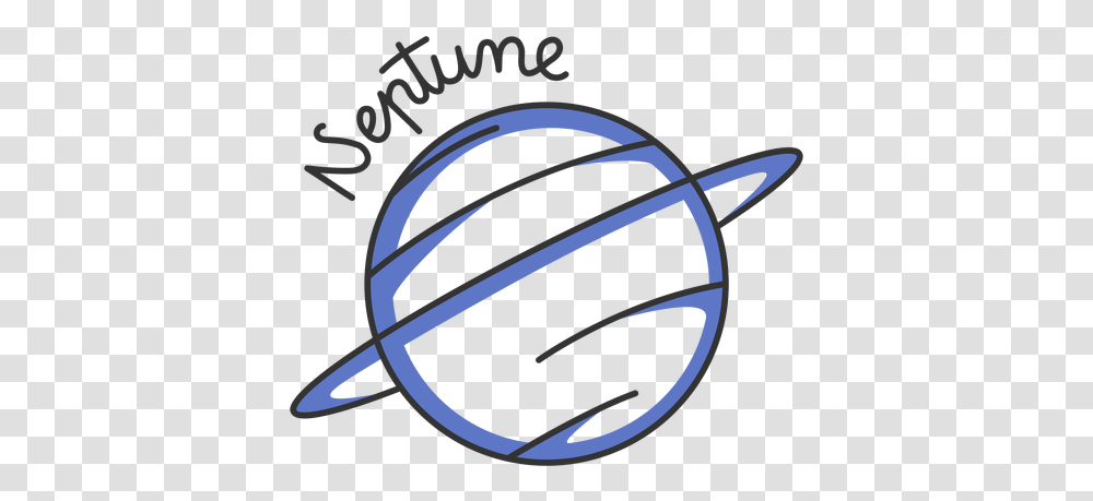 Blue Neptune Simple Solar System Planet For Basketball, Weapon, Weaponry, Emblem, Symbol Transparent Png