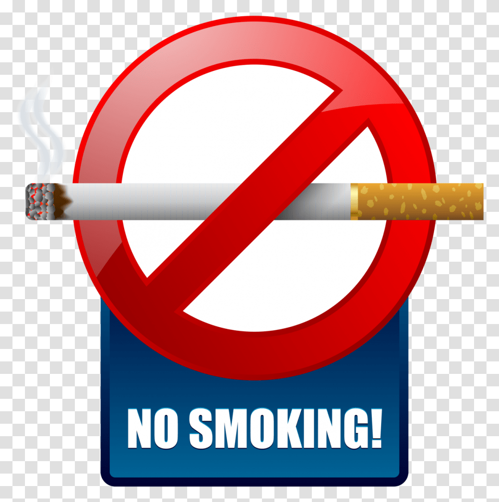 Blue No Smoking Warning Sign Clipart No Smoking Blue Signage, Dynamite, Bomb, Weapon, Weaponry Transparent Png
