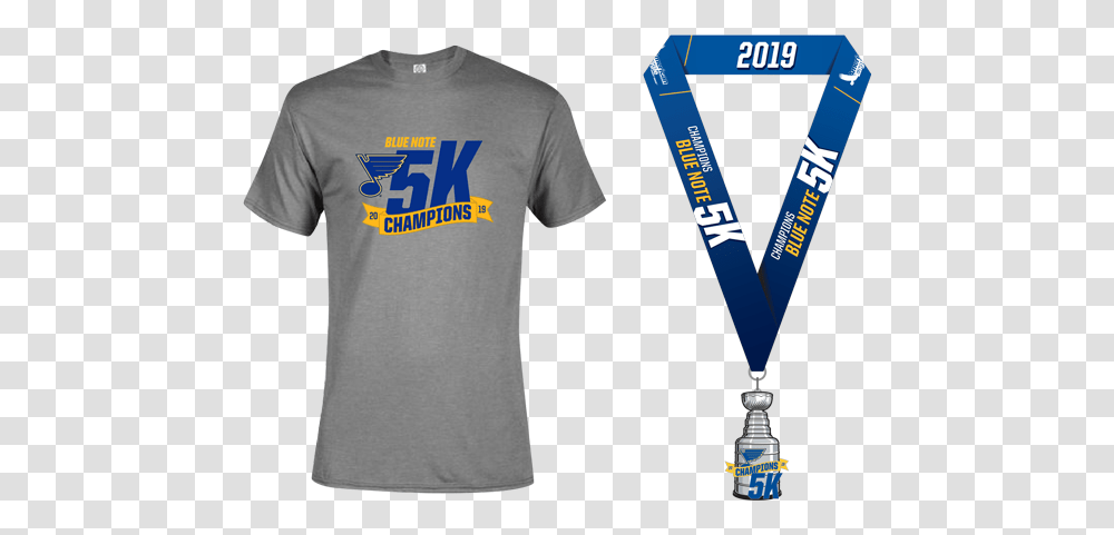 Blue Note 5k Active Shirt, Clothing, Apparel, T-Shirt, Trophy Transparent Png