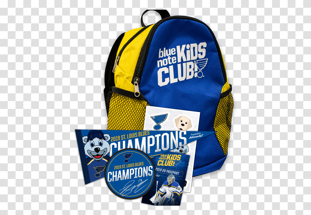 Blue Note Kids Club Bag, Person, Human, Backpack, Logo Transparent Png