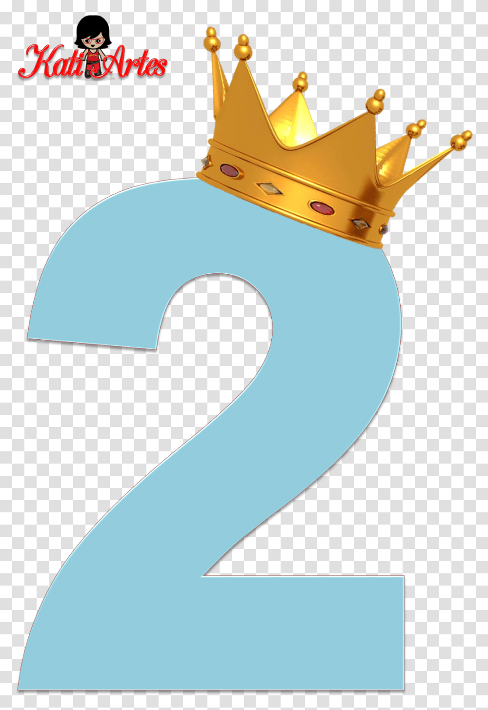 Blue Number 1 With Crown Clipart Numero 3 Princesa Sofia, Symbol, Text, Accessories, Accessory Transparent Png