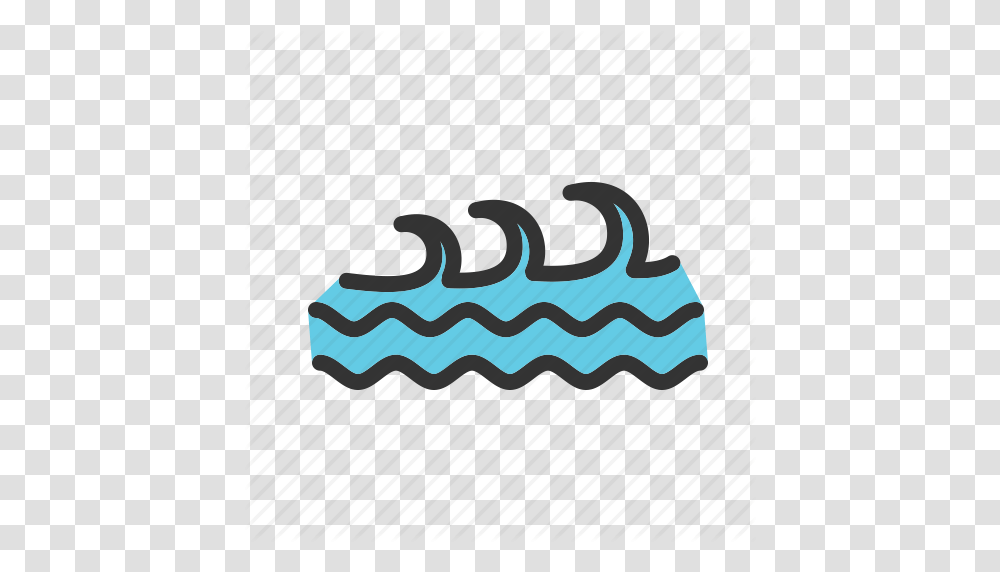 Blue Ocean Surf Surfing Water Wave Waves Icon, Blade, Weapon, Weaponry, Knife Transparent Png