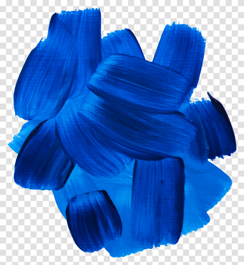 Blue Oil Paint Clip Art Image Transparent Png