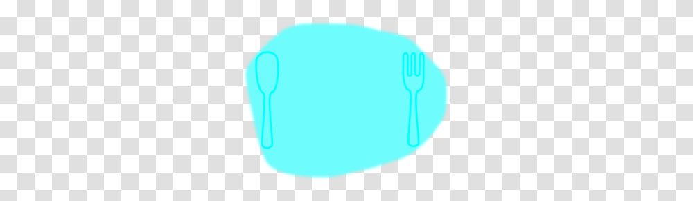 Blue On Blue Place Setting Clip Art, Cutlery, Oval, Cushion, Pillow Transparent Png