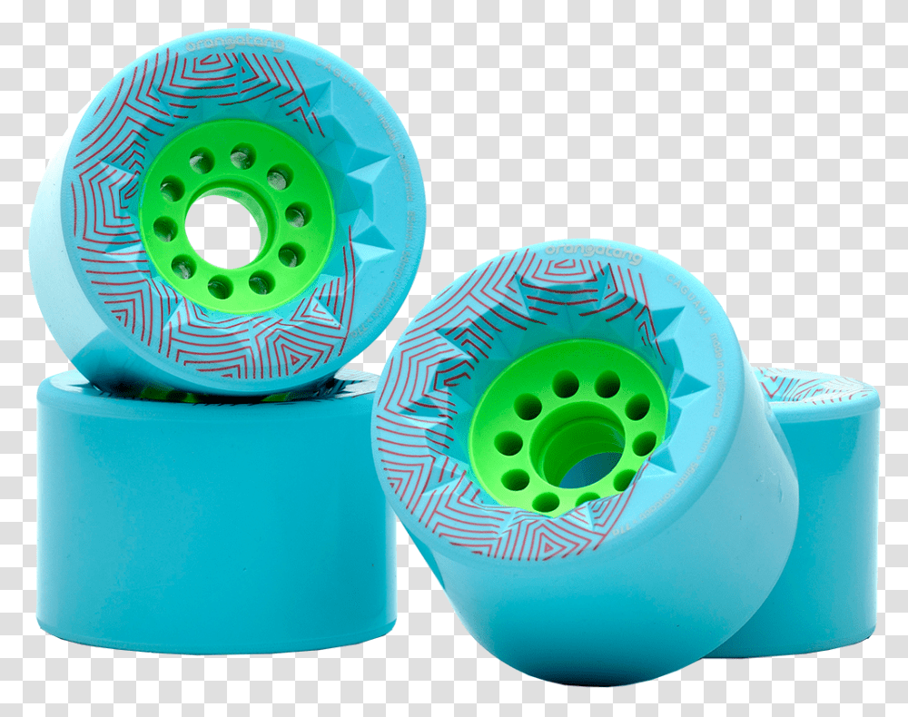 Blue Orangatang Wheels, Tape, Reel, Spiral Transparent Png