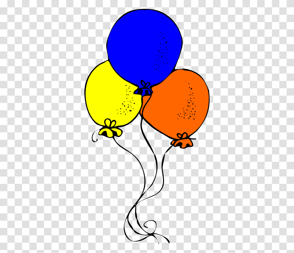 Blue Orange And Yellow Balloons Letting Go Therapy Worksheets, Aircraft, Vehicle, Transportation, Hot Air Balloon Transparent Png