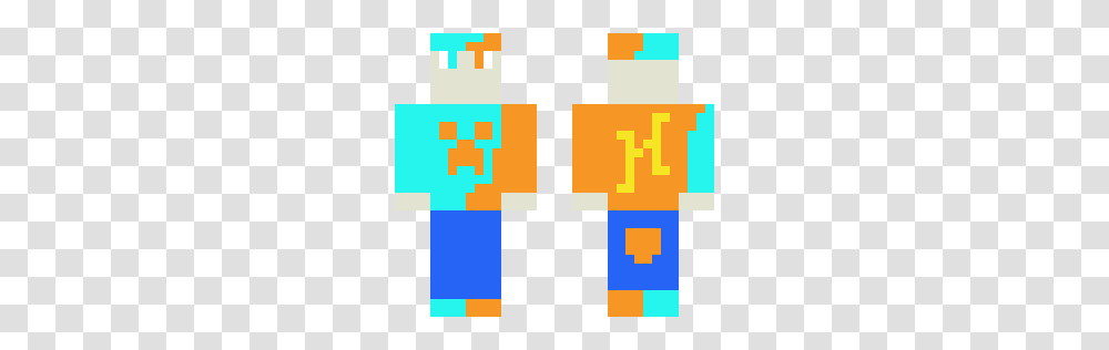 Blue Orange Hypixel Boy Minecraft Skin, Sweets, Food Transparent Png