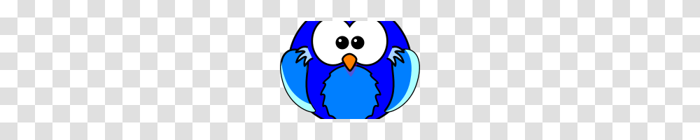 Blue Owl Clip Art Blue Owl Vector Owl Clipart Blue Blue, Bird, Animal, Penguin Transparent Png