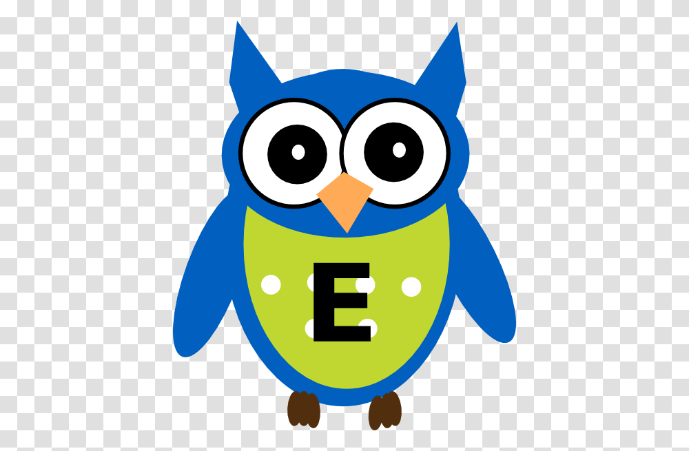 Blue Owl E Bird Bird Clipart Owl And Bird, Animal, Penguin Transparent Png