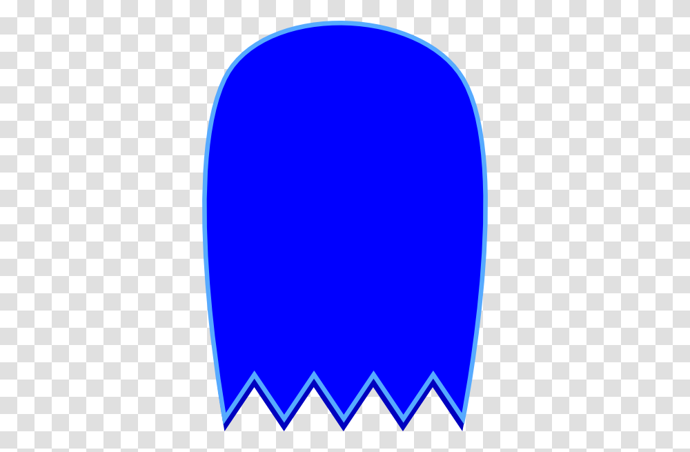 Blue Pacman Ghost Clip Art For Web, Logo, Trademark, Oval Transparent Png