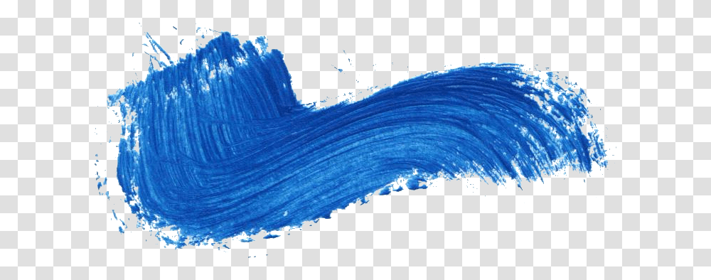 Blue Paint Brush Stroke Blue Paint, Nature, Outdoors, Sea, Water Transparent Png