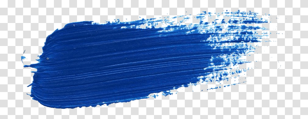 Blue Paint Brush Stroke Paint Streak, Nature, Sea, Outdoors, Water Transparent Png