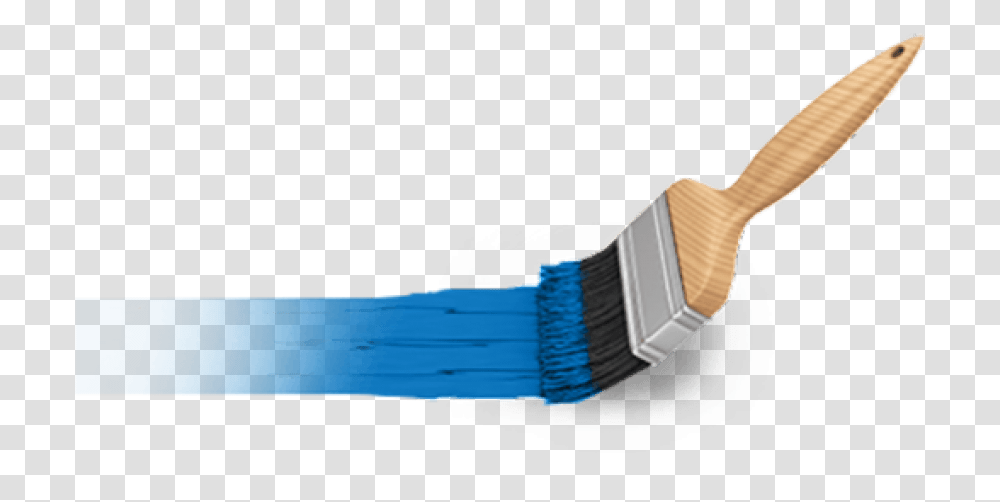 Blue Paint Brush, Tool, Wiring, Broom, Badminton Transparent Png