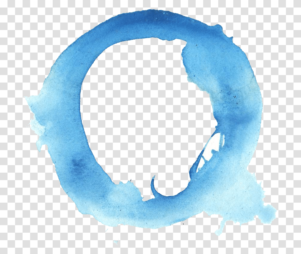Blue Paint Circle, Painting, Hole, Astronomy Transparent Png