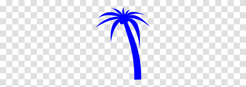 Blue Palm Tree Clip Art, Outdoors, Logo Transparent Png