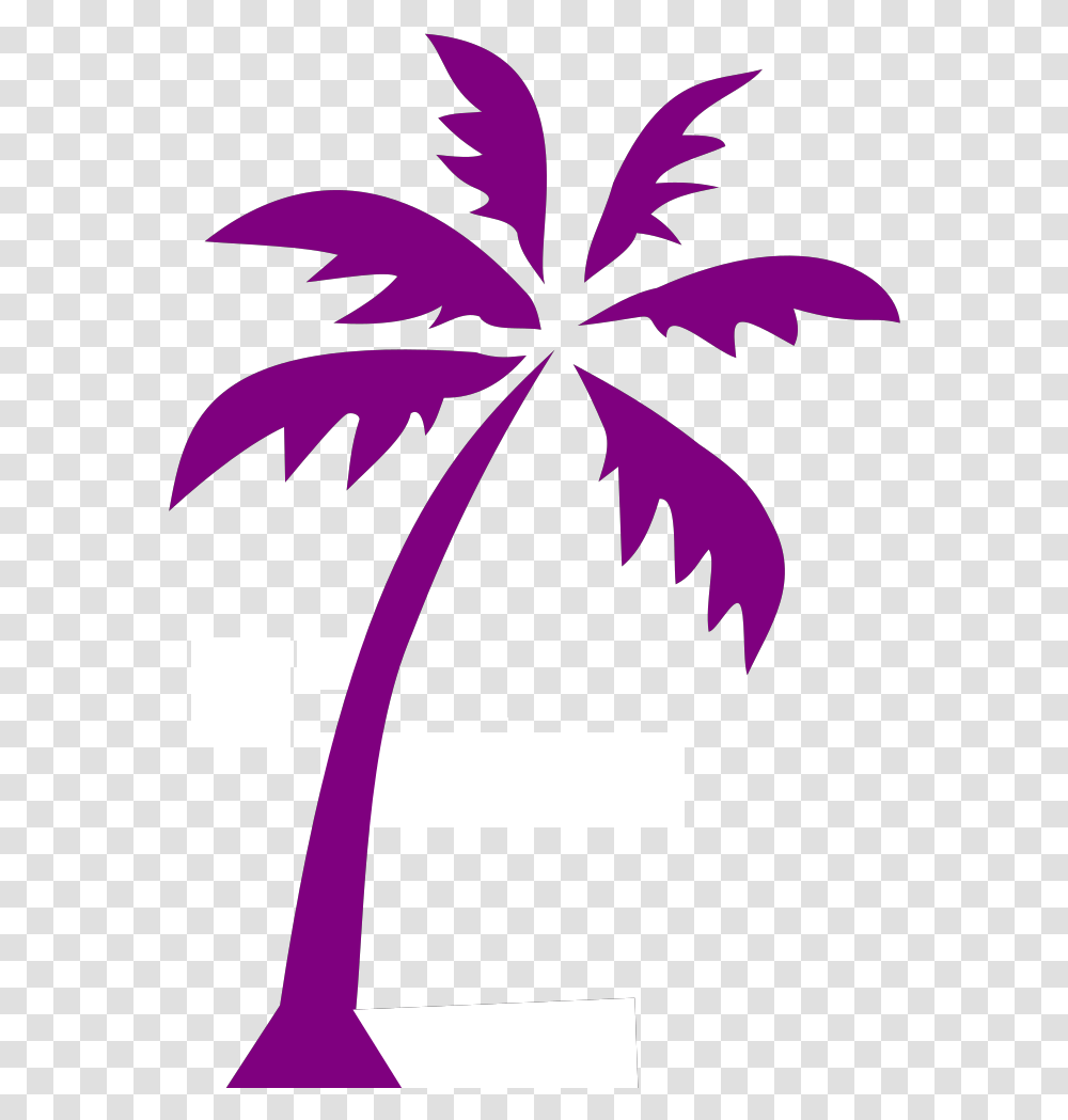 Blue Palm Tree Svg Clip Art For Web Download Clip Art Palm Tree Clip Art Island Logo, Leaf, Plant, Poster, Advertisement Transparent Png