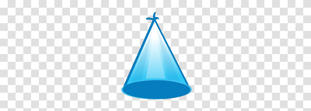 Blue Party Hat, Cone, Lamp, Triangle Transparent Png