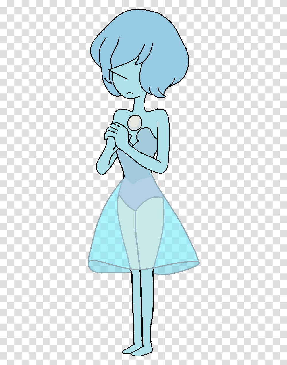 Blue Pearl In Steven Universe, Female, Woman, Face Transparent Png