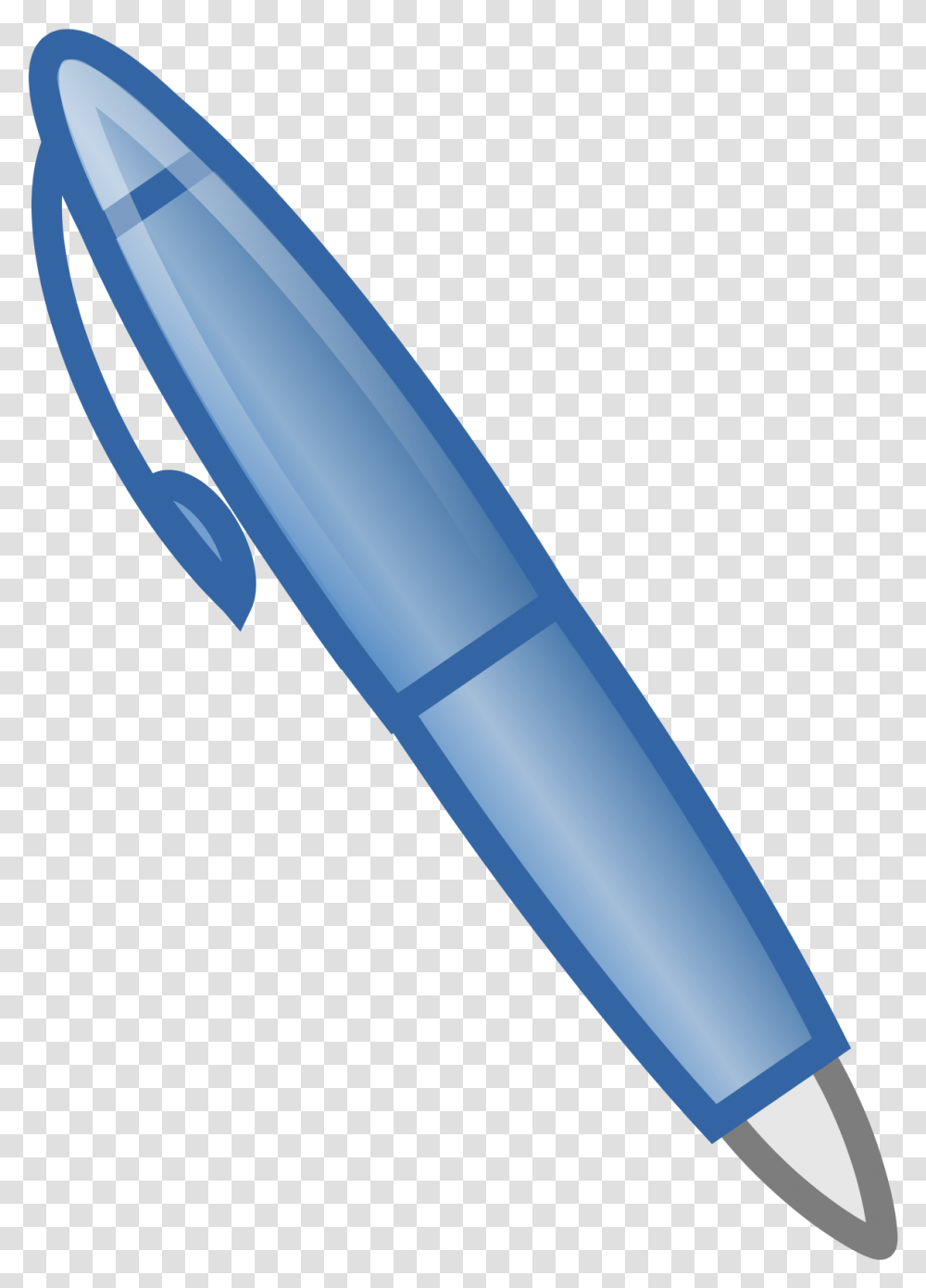 Blue Pen, Weapon, Weaponry, Torpedo, Bomb Transparent Png