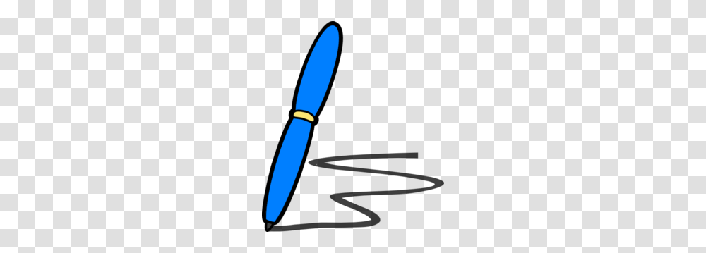 Blue Pen Write Clip Art, Brush, Tool, Toothbrush, Scissors Transparent Png