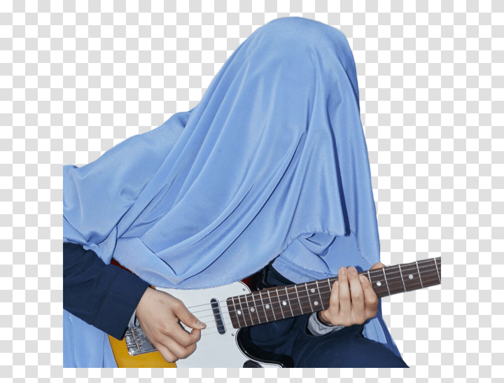Blue Person People Guitar Blanket Pngs Moodboard Electric Guitar, Leisure Activities, Musical Instrument, Human, Bass Guitar Transparent Png
