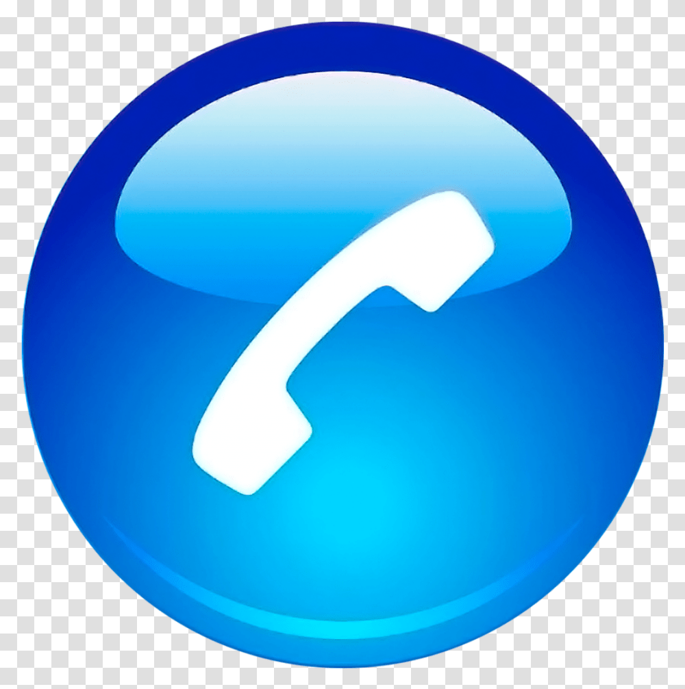 Blue Phone Icon, Recycling Symbol, Logo, Trademark Transparent Png