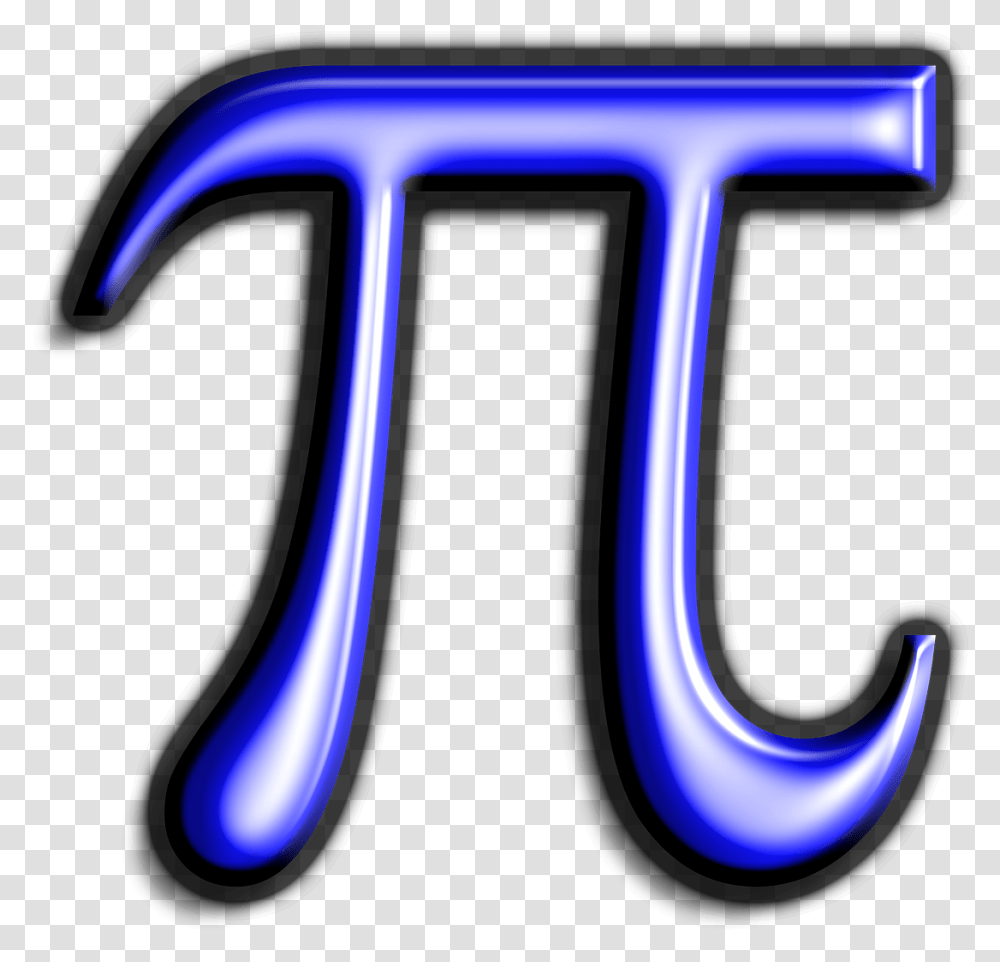 Blue Pi Day Symbol, Alphabet, Label, Word Transparent Png