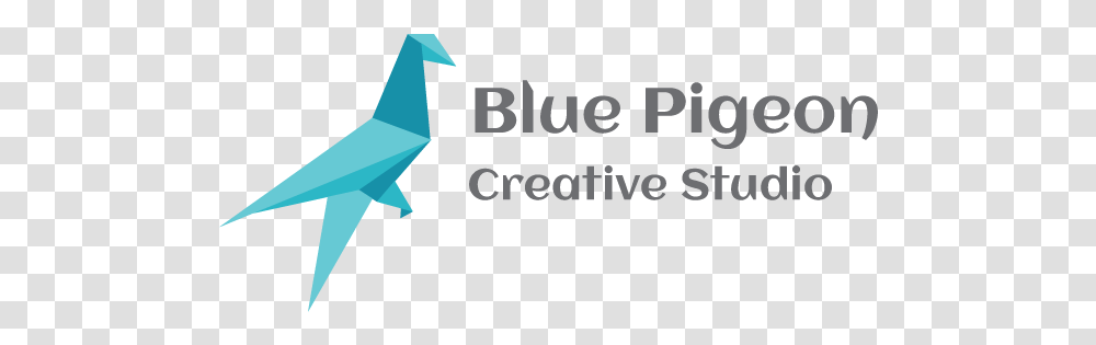 Blue Pigeon Graphic And Website Design Origami, Paper Transparent Png