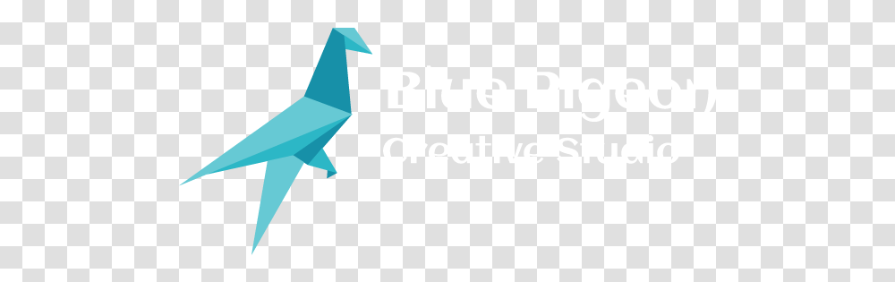Blue Pigeon Origami, Paper Transparent Png