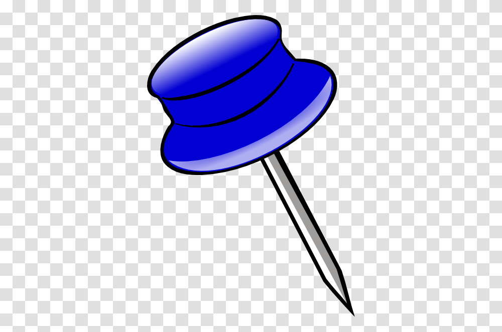 Blue Pin Clip Art, Apparel, Lamp, Hat Transparent Png