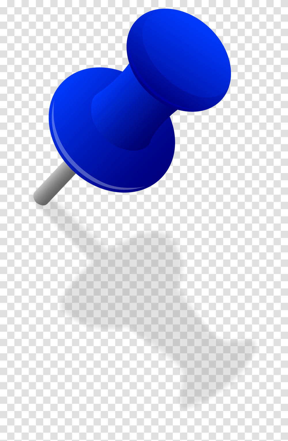 Blue Pin Cliparts Transparent Png