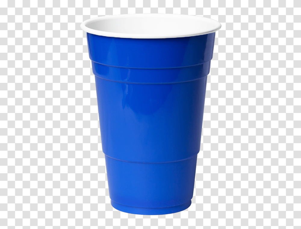 Blue Plastic Cups Image Flowerpot, Shaker, Bottle, Milk, Beverage Transparent Png
