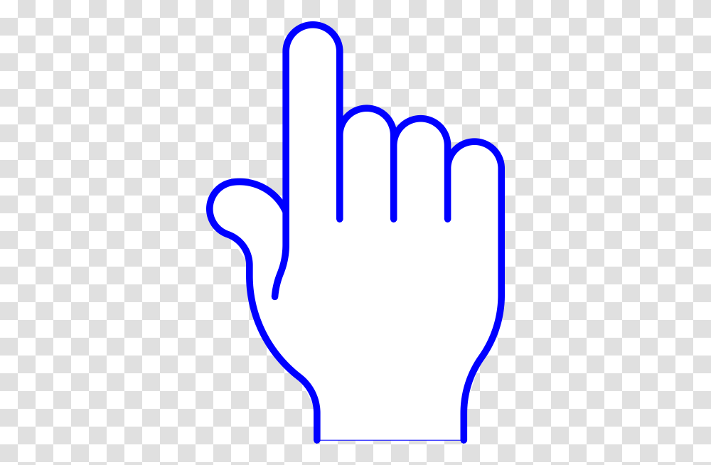 Blue Pointer Finger Clip Art For Web, Label, Logo Transparent Png