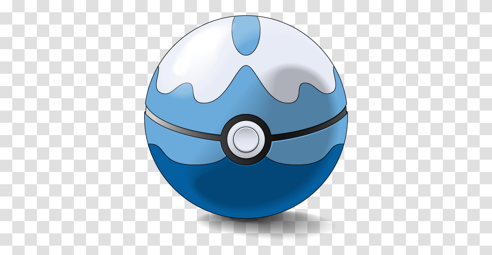 Blue Pokemon Ball Clipart, Sphere, Helmet, Apparel Transparent Png