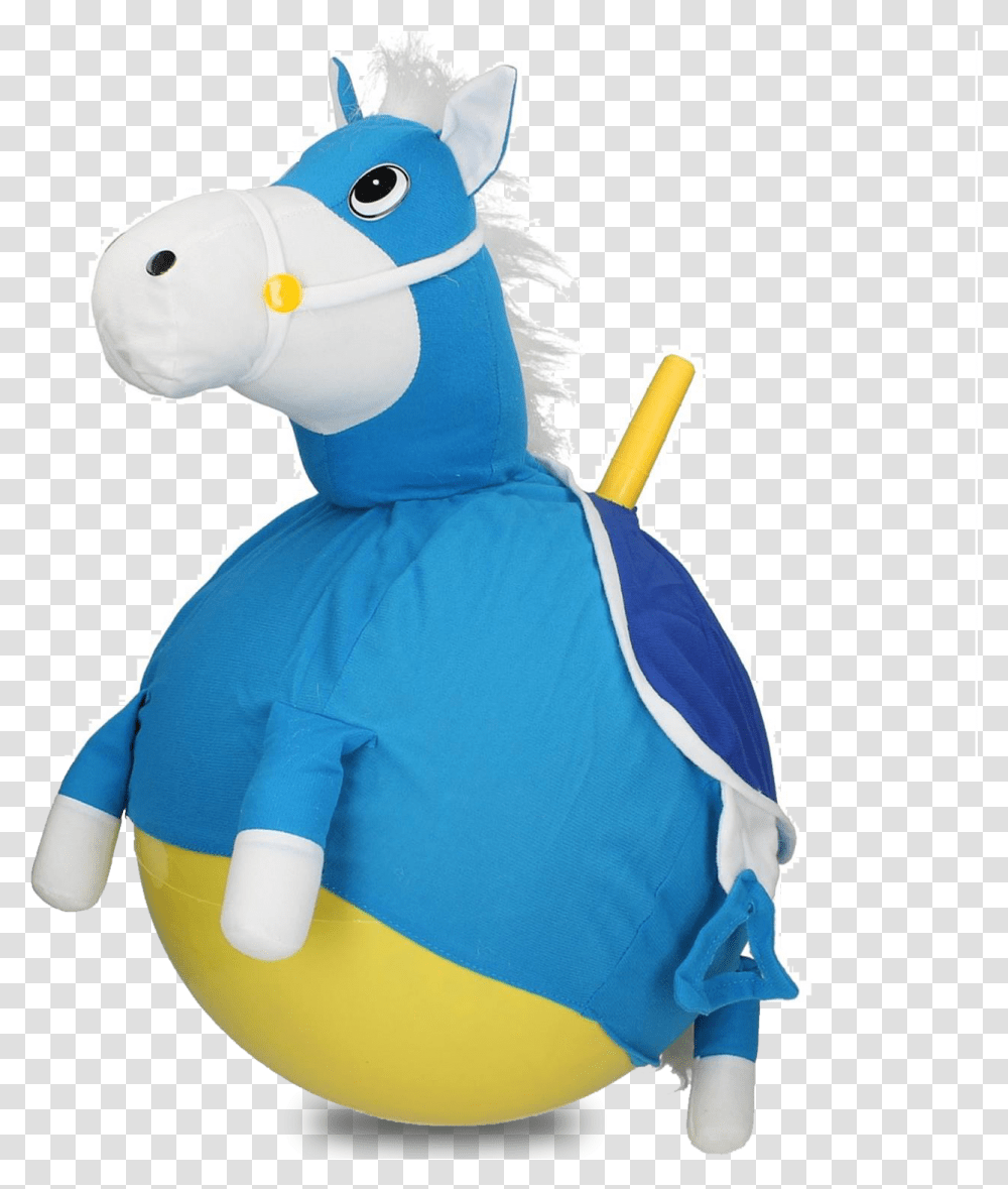 Blue Pony Space Hopper, Toy, Mascot, Snowman, Winter Transparent Png