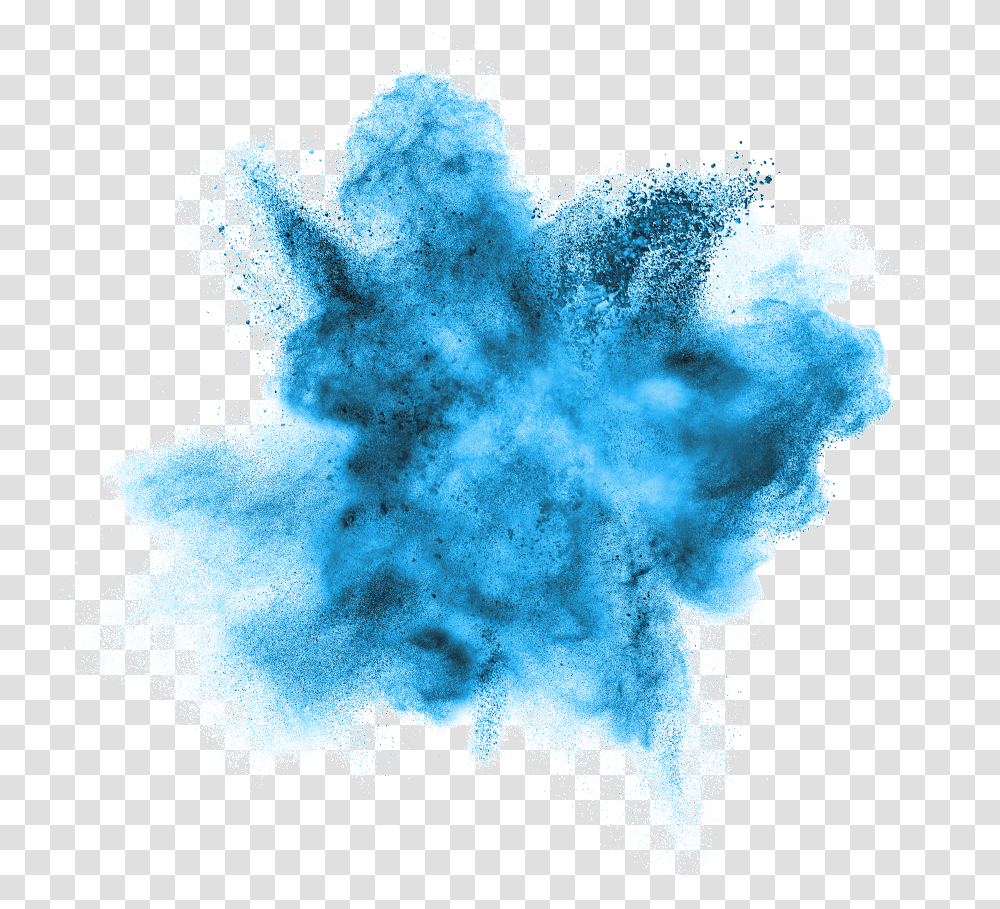 Blue Powder, Bonfire, Flame, Fractal, Pattern Transparent Png