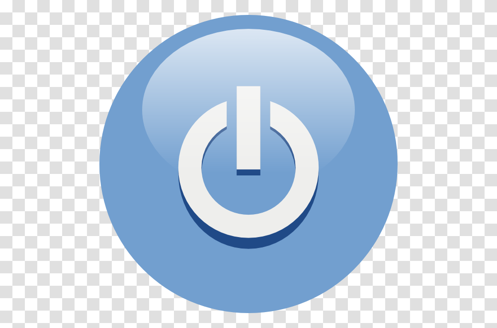 Blue Power Button Clip Art, Number, Logo Transparent Png