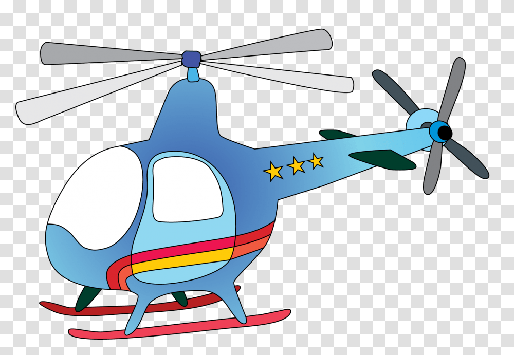 Blue Propeller Cliparts, Aircraft, Vehicle, Transportation, Helicopter Transparent Png