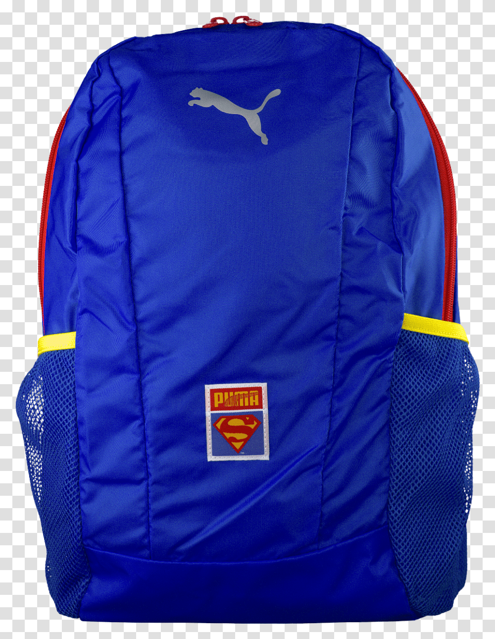 Blue Puma Backpack Superman Cape Puma Cap, Bag, Hoodie, Sweatshirt, Sweater Transparent Png