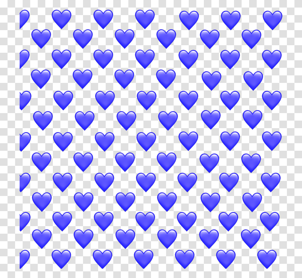 Blue Purple Hearts Heart Emoji Emojis Heartemoji Emoji Background Black Heart Transparent Png