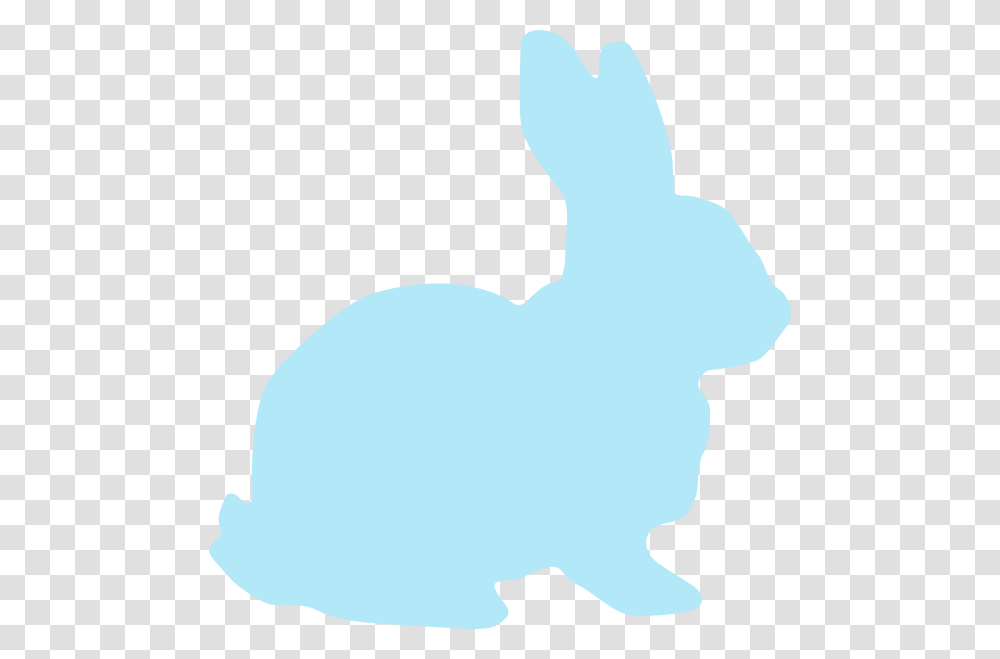 Blue Rabbit Clip Art For Web, Rodent, Mammal, Animal, Silhouette Transparent Png