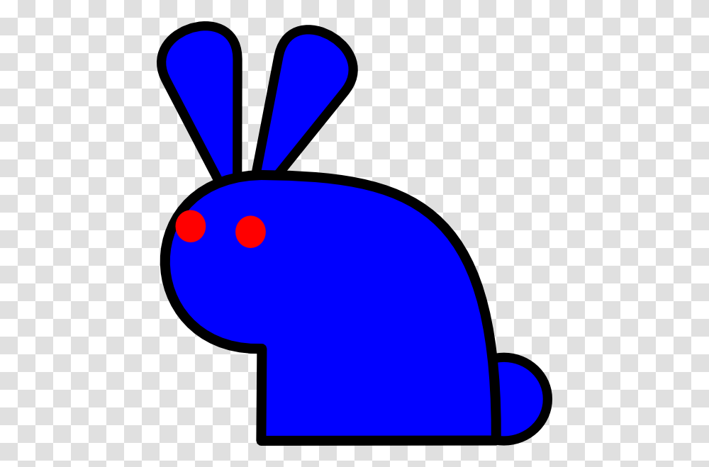 Blue Rabbit Svg Clip Arts Rabbit Blue, Shovel, Tool, Sewing Transparent Png