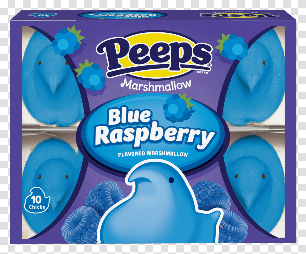 Blue Raspberry Peeps Available Only At Walmart Easter Candy 2019 Transparent Png