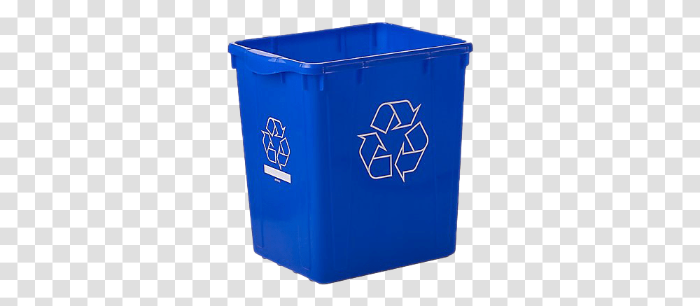 Blue Recycle Bin Photos Box, First Aid, Symbol, Recycling Symbol, Tin Transparent Png
