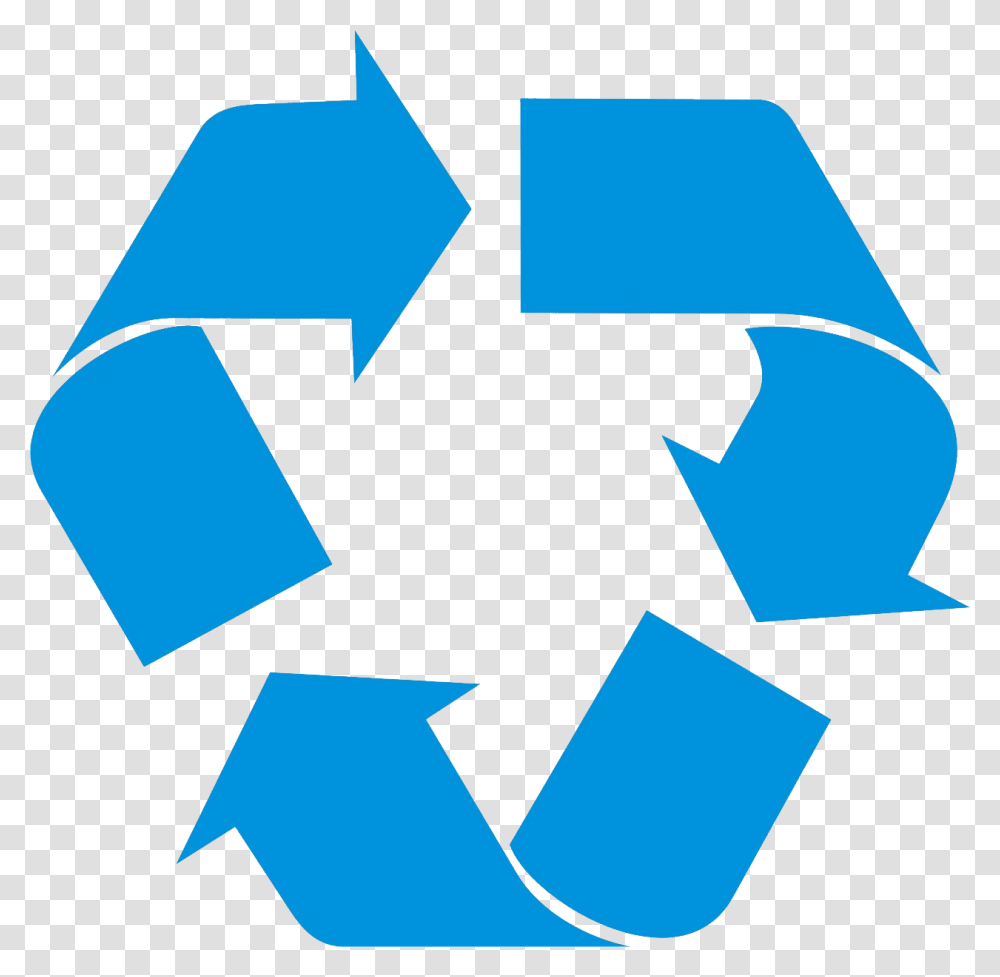 Blue Recycle Logo, Recycling Symbol, First Aid Transparent Png