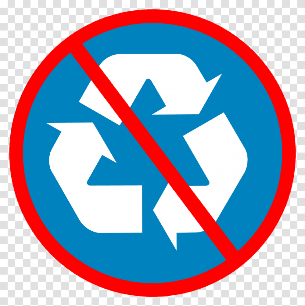 Blue Recycling Sticker, First Aid, Sign, Road Sign Transparent Png