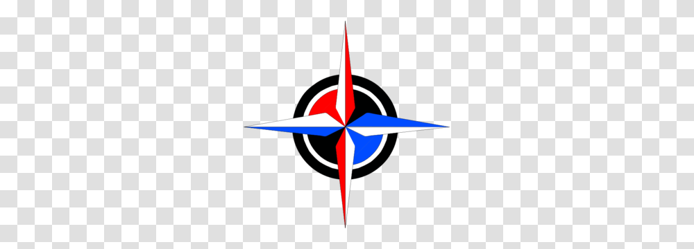 Blue Red Compass Rose Clip Art, Scissors, Blade, Weapon, Weaponry Transparent Png
